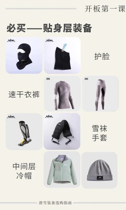 滑雪装备选购指南：从贴身层到雪具，租赁与购买指南