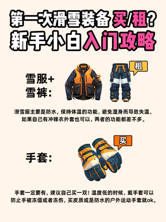 滑雪初学者必备指南：装备清单、训练技巧与安全提示